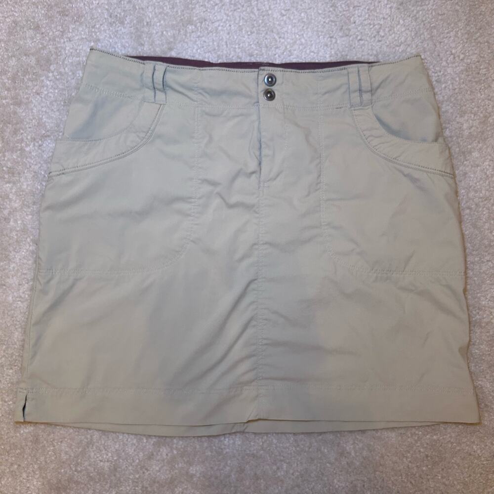 REI Hiking Skirt Size 10 Pockets Nylon/Spandex 18 Inches